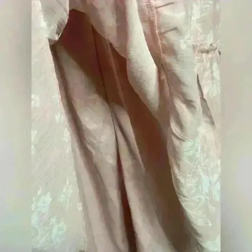 Francesca's mi ami Candice Floral Flounce Maxi Dress (V12) Pink Size 1X