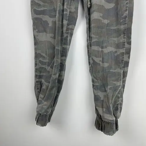 Bella Dahl  Distressed Camo Jogger Pants - Size XS