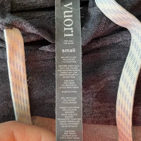 Vuori Halo Essential Hoodie in Black Camo