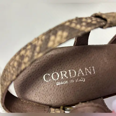 Cordani Slingback Brown Suede