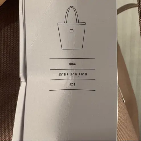 Herschel Supply Company Mica Classic Canvas Tote Bag Ash Rose Pink 12L Minmalist