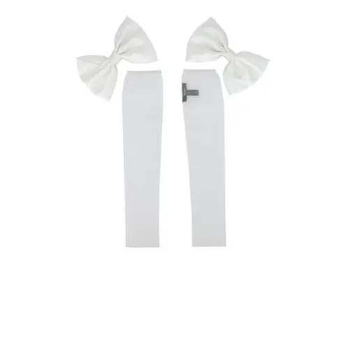 The Bar  Bows Hair Bow Accessory White Womens