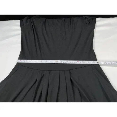 Reborn SKU 7639 Black Cowl Neck Sleeve Midi Dress Size L Size L