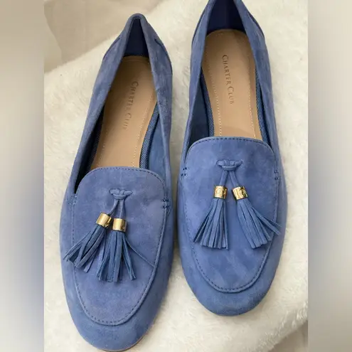 Charter Club Margott Suede Tassel Loafers