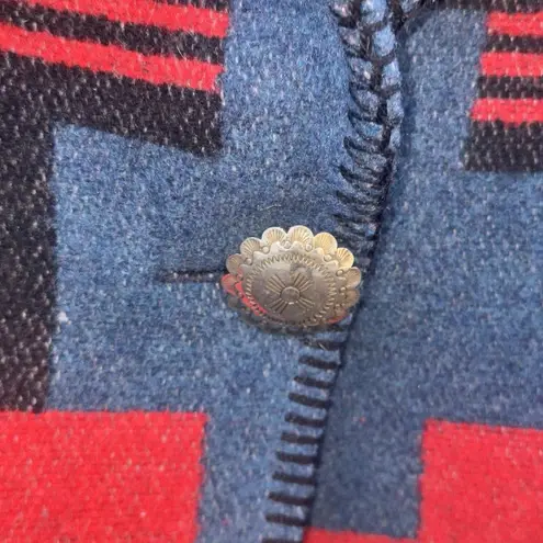 Vintage Rhonda Stark wool blend Southwestern / Aztec style coat