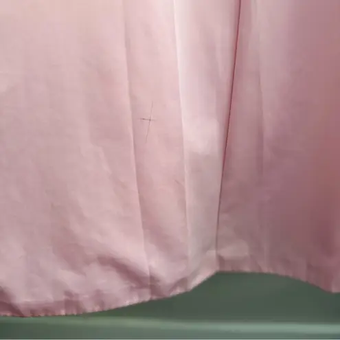 1970s Handmade Aline Light Pink Maxi Skirt Size M