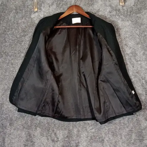 Pendleton Wool Black Jacket Vintage Double Button Dark Academia Office Medium