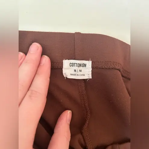 Cotton On 🎀Medium  Brown Cotton Pants