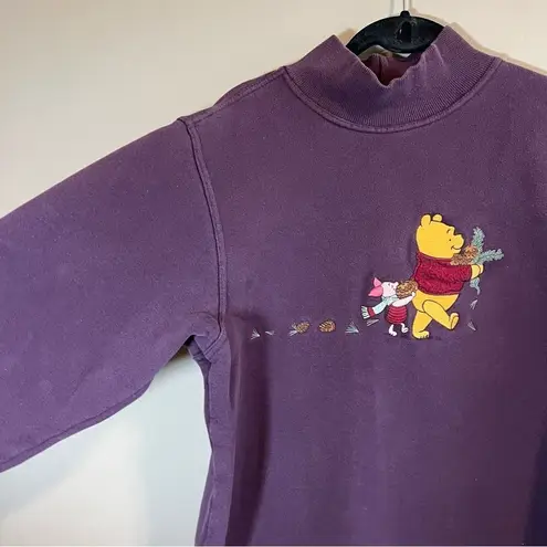 Disney Vintage  Store Winnie the Pooh Knotty Pine Trail Sweatshirt Small