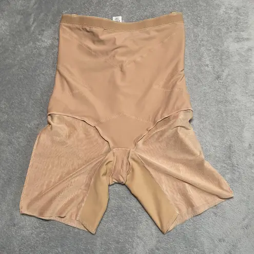 Honeylove Sculptwear Shapewear Womens 2XL Mesh Smoothing Shaping Anti Chafe Tan Size 2X