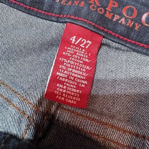 Liverpool Jeans Company Liverpool Women's Mid Rise Abby Skinny Jeans Silky Soft Denim in Freeman Sz 4/27