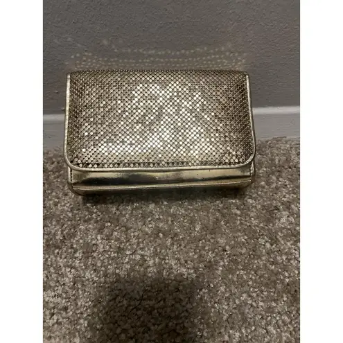 Whiting & Davis Vintage Gold Mesh Evening Bag