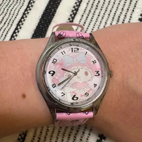 Sanrio My Melody 40th Anniversary Watch 2015 Pink Wristwatch Boxed Collectible