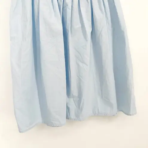 Aritzia Sunday Best Hadley Puff Sleeve Smocked Babydoll Dress Blue Women's M Size M