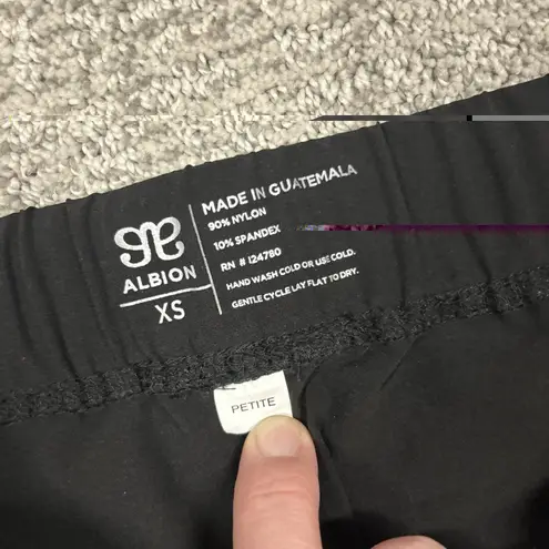 ALBION FIT Albion Joggers Womens Petite XS Destination Black Lightweight Active Pants - Image 4