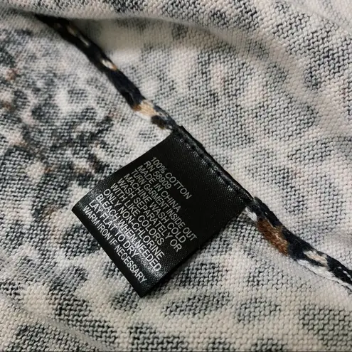 Alex Marie Leopard Animal Print Cardigan Button Up