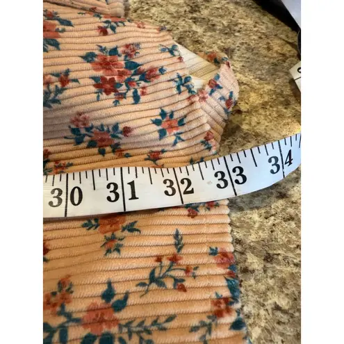 Women's Emily Wonder Pink Floral Striped Mini Dress S