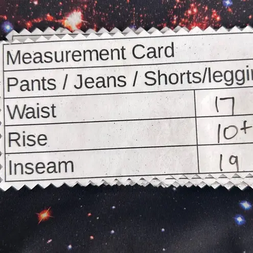 Avia Leggings L Galaxy Print Pockets Gym Workout Activewear Yoga Performance