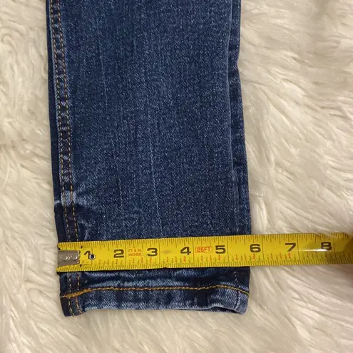 ZARA  High Rise Ankle Length Vintage Skinny Jeans size U.S.A. 14 inseam 27”