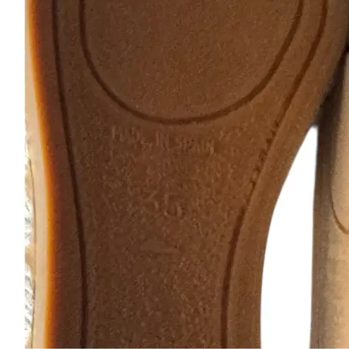 Toni Pons Origens Espadrilles Woven Leather Flats Women's Size 5 Black