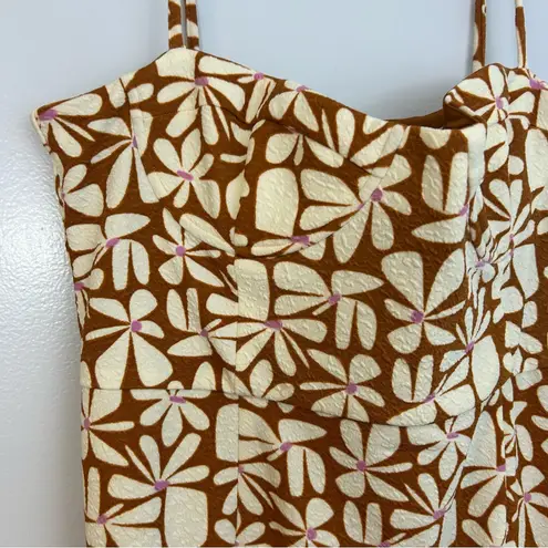 Hutch NWT /Anthropologie Jolie Floral Slim Mermaid Bustier Midi Dress XL