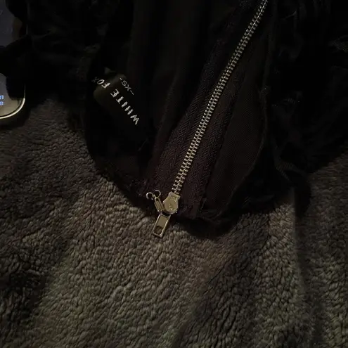 White Fox Boutique white fox sheer style long sleeve corset top size xs  - Image 4