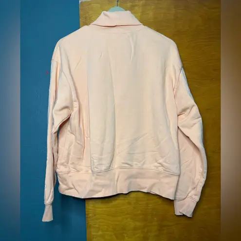 CALIA by Carrie Underwood Mock Neck Sweatshirt – Peach – Women’s M Orange Size M