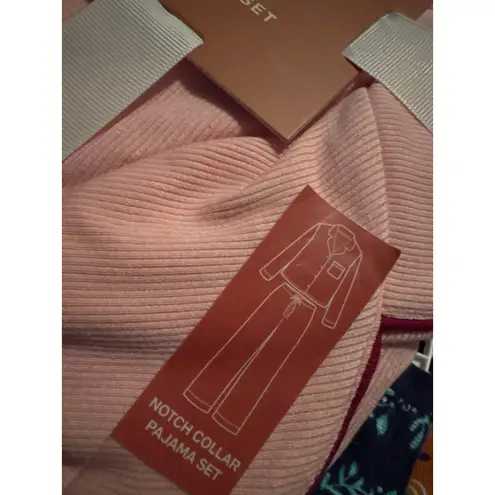 Brand New State of Day Women's Size 2X Pink Pajama Set Lounge Long Sleeve
