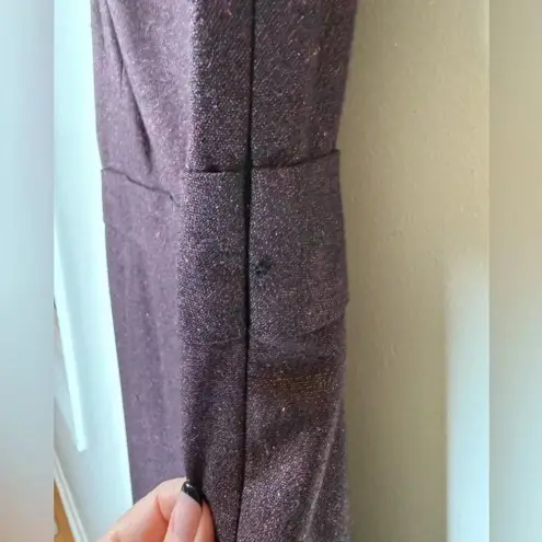 Classiques Entier Wool Silk Blend Sleeveless Cowl Neck Dress Women’s Size 10 - Image 12