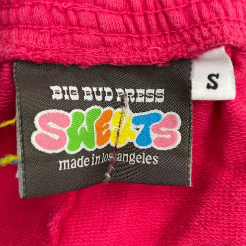 Big Bud Press Hot Pink Sweat Shorts Size S