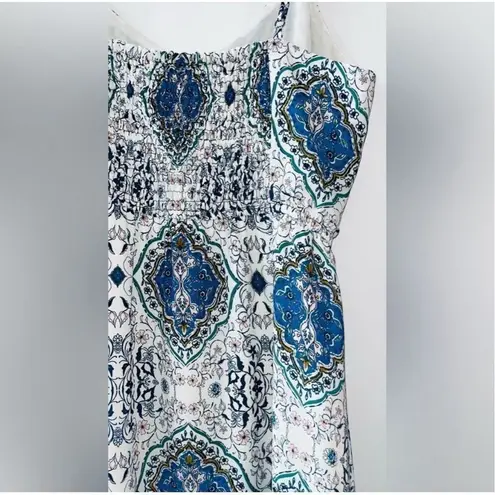 Skies Are Blue Lyna Spaghetti Strap Maxi Dress Size XS Women’s Paisley Floral