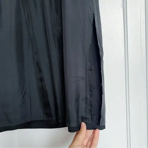 Moschino Cheap & Chic • vintage black cotton dress bow sheath sleeveless retro