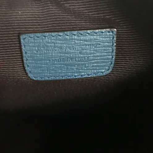 Salvatore Ferragamo Unisex Blue Leather Document H