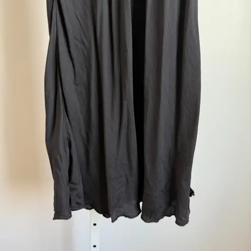 CP Shades Faye Slip Black Maxi Dress Silk Blend Sleeveless size Small