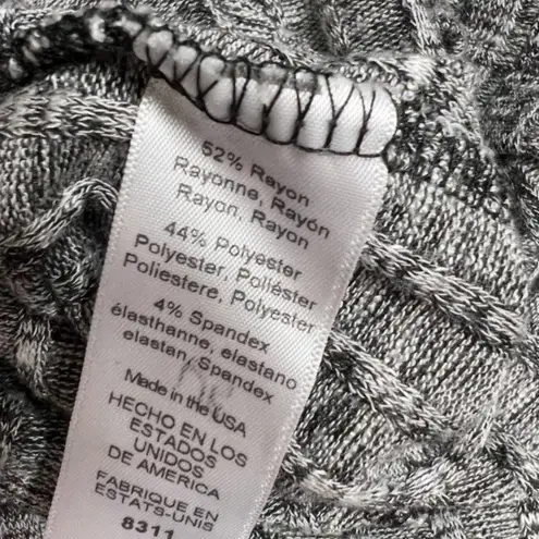 Michael Stars Brooklyn Straight Leg Pants Ribbed Heather gray - Image 5