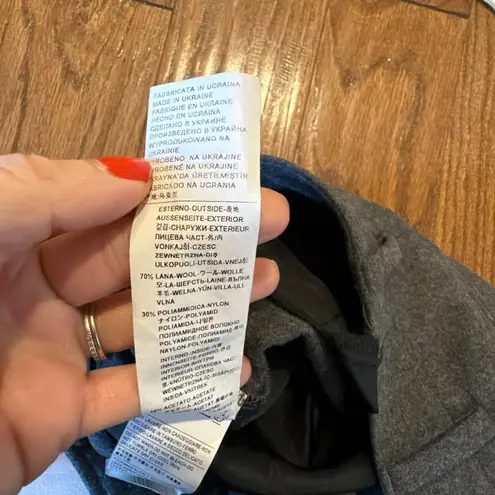 United Colors Of Benetton grey wool trouser pants size 2/38