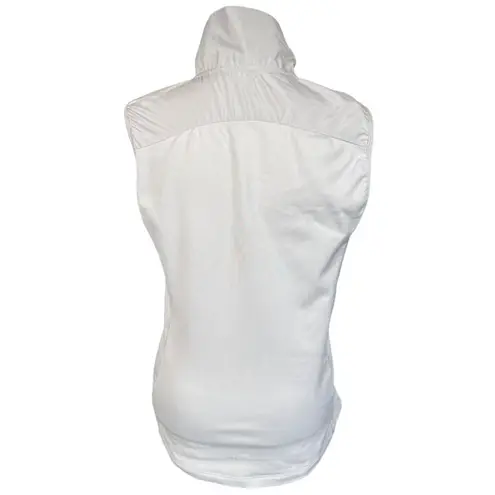 Nike  Running light bluish gray sleeveless zip up puffer vest women's size small