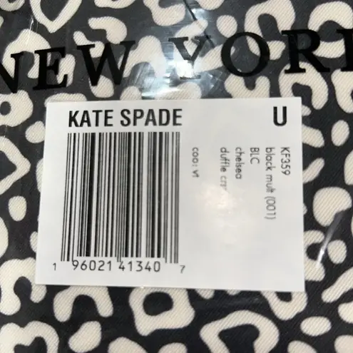 Kate Spade  Black and White Shoulder Bag