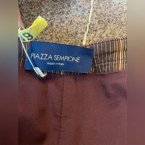 Piazza Sempione Brown Skirt Size M