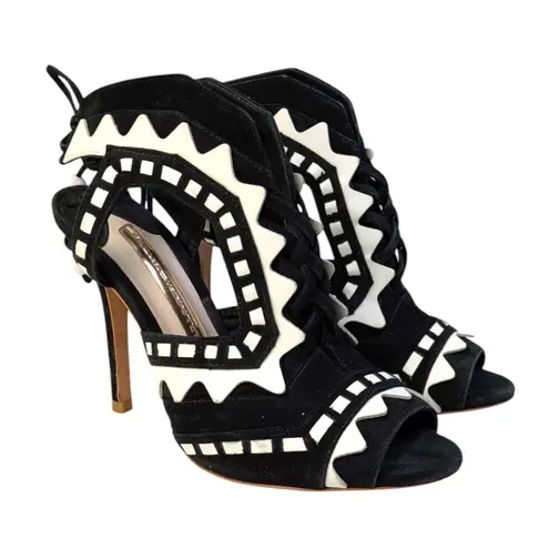 Sophia Webster Riko Heels EUC $695 Size 36.5 US 6 S3364