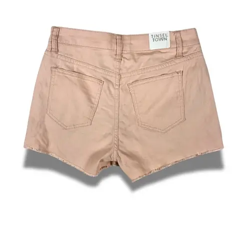 Tinseltown Light Pink Cut-off Denim Jean Shorts NWT 5/27