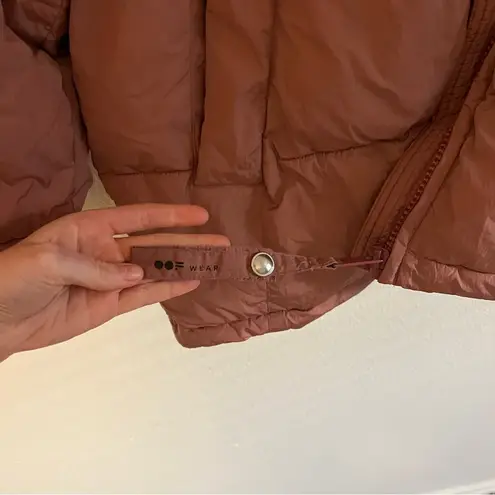 OOF Pink Puffer Jacket