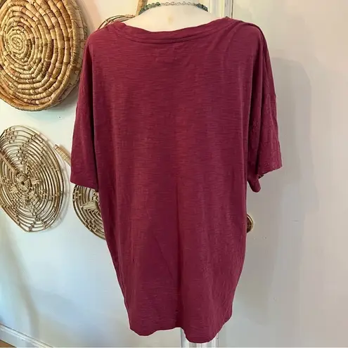 UpWest 100% Cotton Slub Knit V