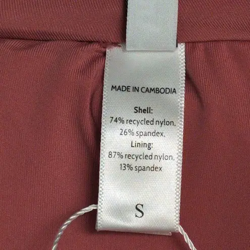 ANDIE  Scala Padded Bandeau Bikini Top Strapless Punch Melon Size S New / FLAW