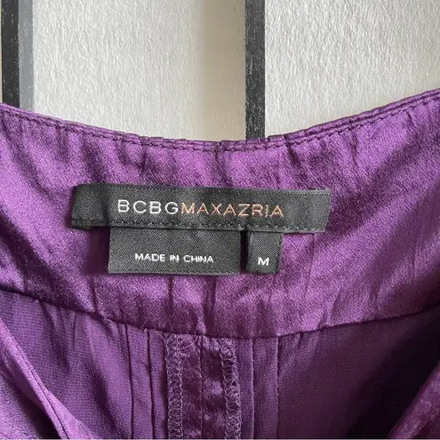 BCBG MAXAZRIA Women’s Y2K Purple Satin Cami Size Medium