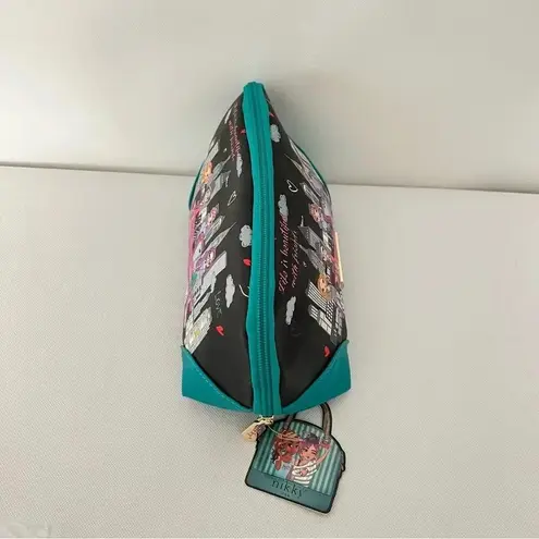 Nicole Lee Nikky By Large Oval Makeup Pouch Cosmetic Bag Nikky Loves Friends