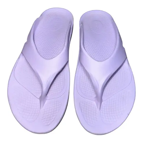 OOFOS women’s lavender OOriginal Thong Sandal Size EU 43 Purple