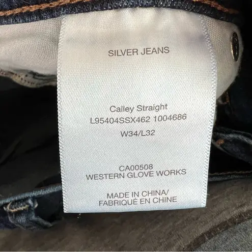 Silver Jeans  Co Calley Straight Denim Jeans