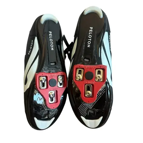 Peloton Bike Cycling Shoes Clip-In Hook & Loop Active Athletic Size 40 Women's 9