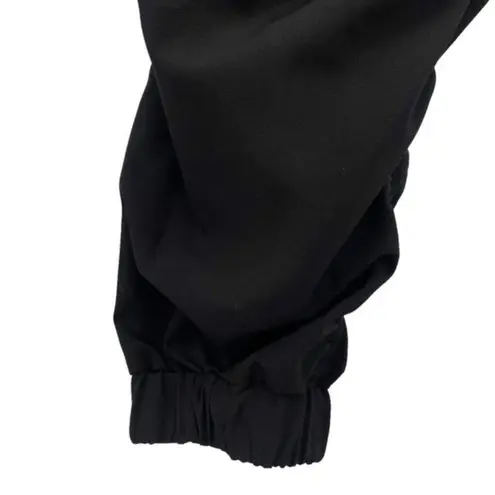 Zelos Women’s Black Ruched Athletic Track Pants Joggers